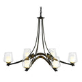 Hubbardton Forge, Oval Ribbon 6 Arm Chandelier, CHANDELIER LIGHT