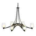 Hubbardton Forge, Oval Ribbon 6 Arm Chandelier, CHANDELIER LIGHT