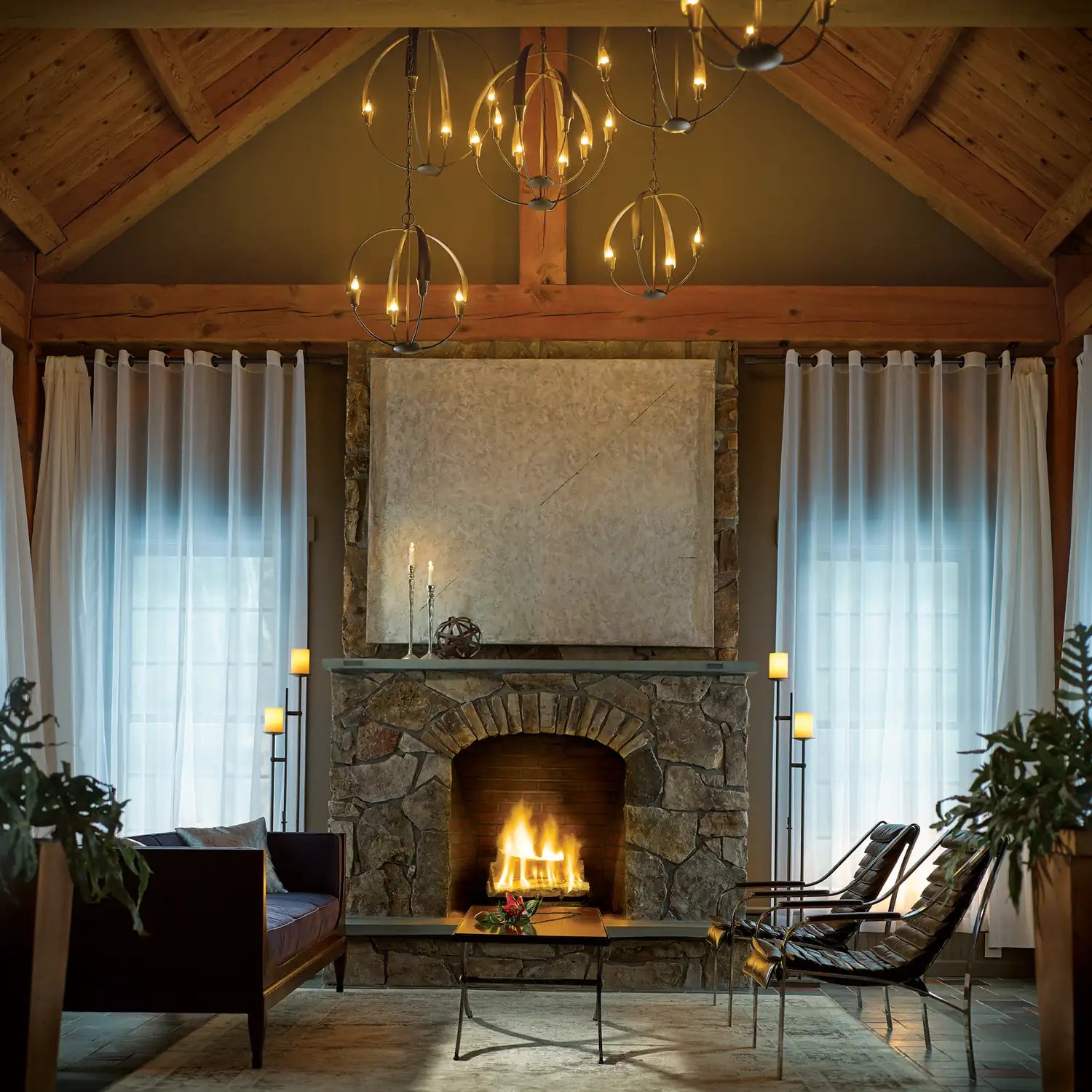 Hubbardton Forge, Cirque Chandelier, CHANDELIER LIGHT