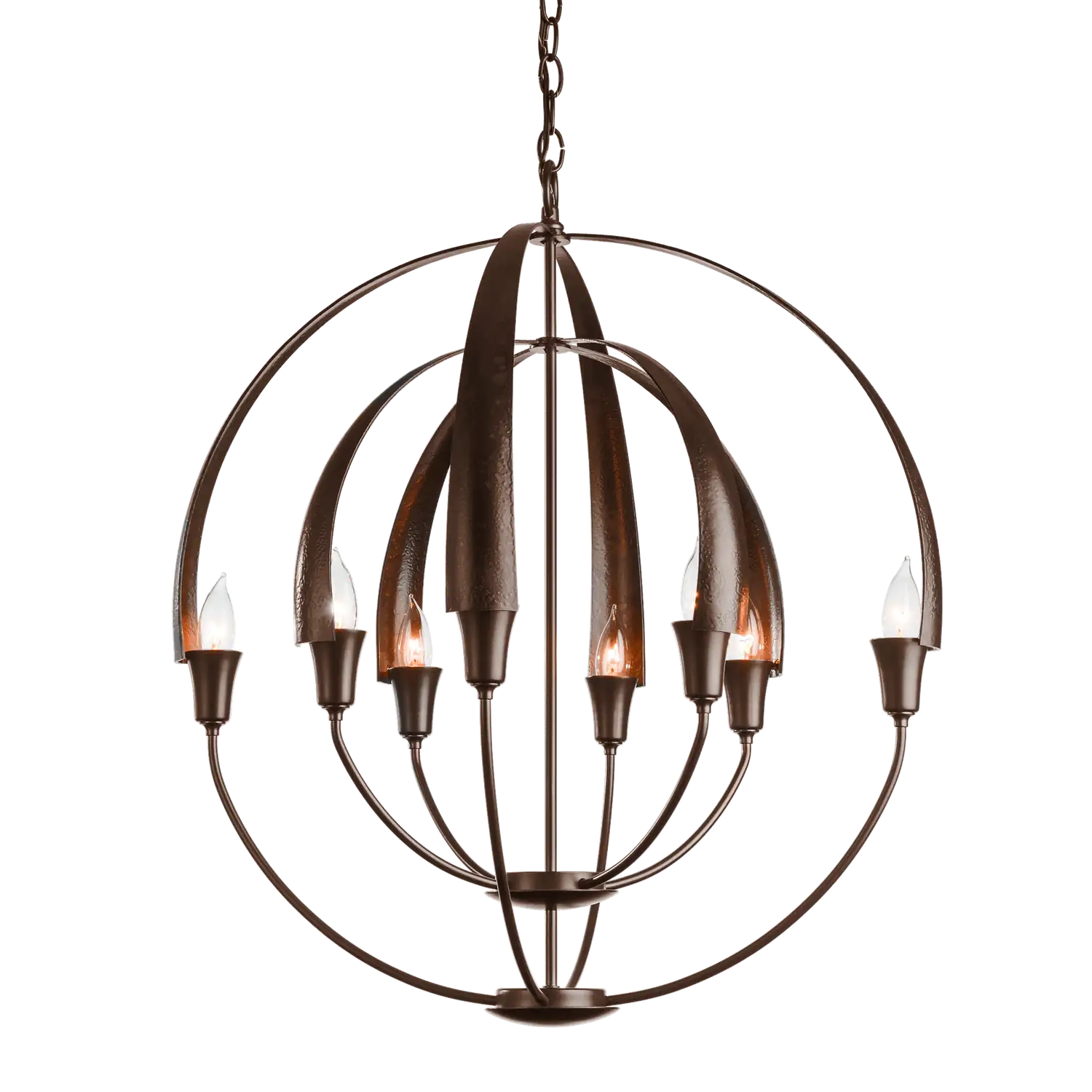 Hubbardton Forge, Double Cirque Chandelier, CHANDELIER LIGHT