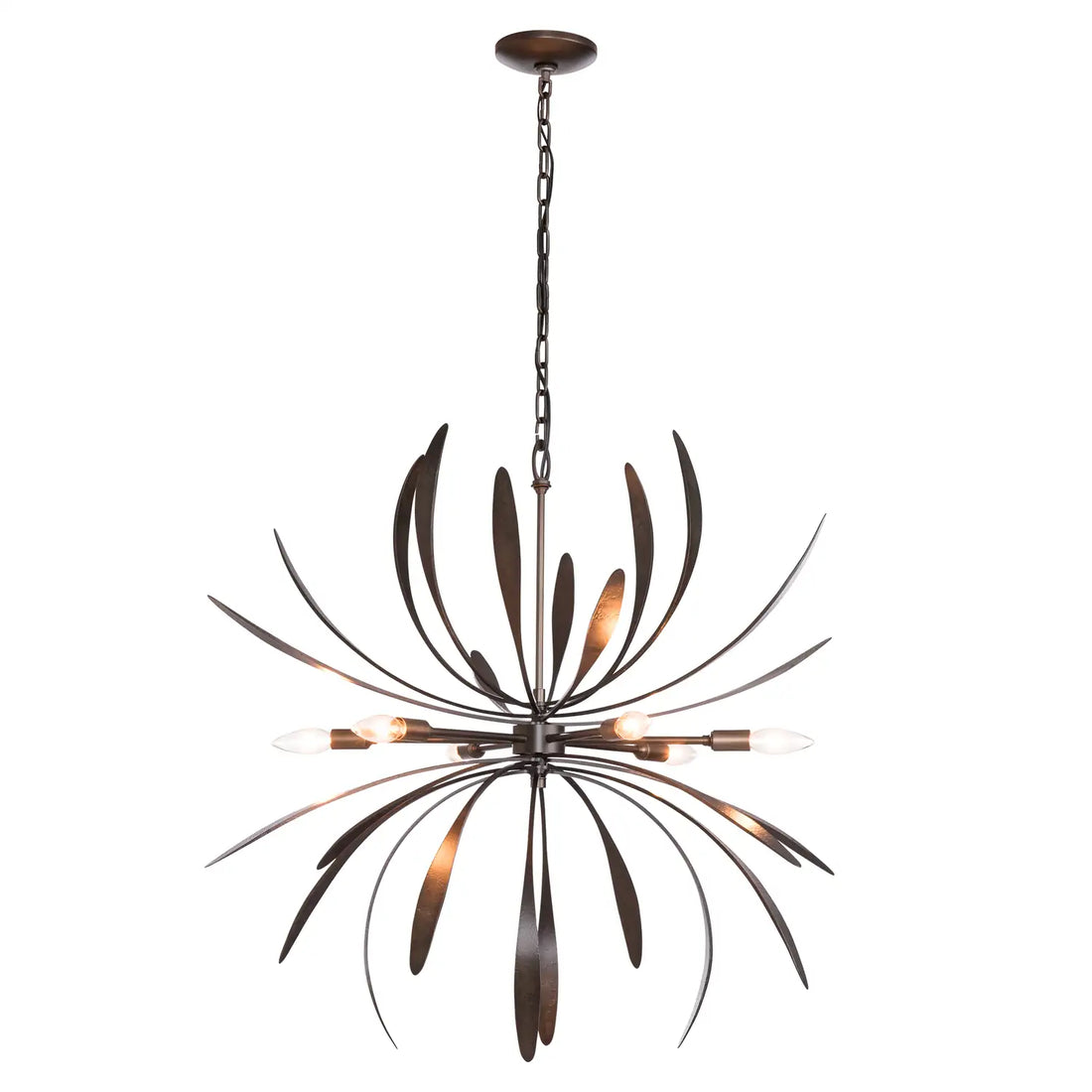 HUBBARDTON FORGE, DAHLIA CHANDELIER, PENDANT LIGHT