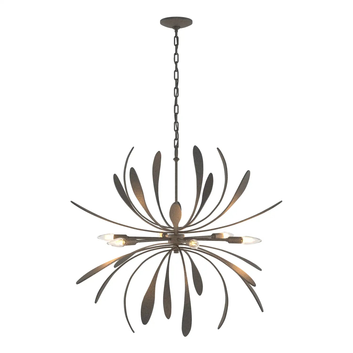 Hubbardton Forge, Dahlia Chandelier, PENDANT LIGHT