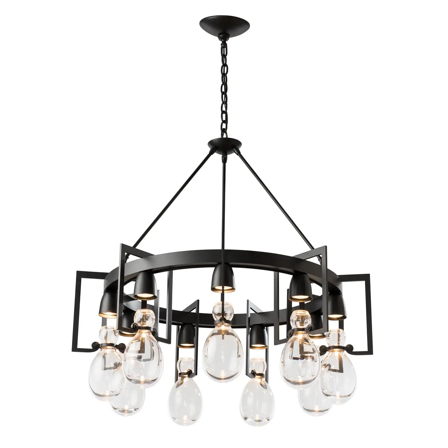 Hubbardton Forge, Apothecary Circular Chandelier, PENDANT LIGHT