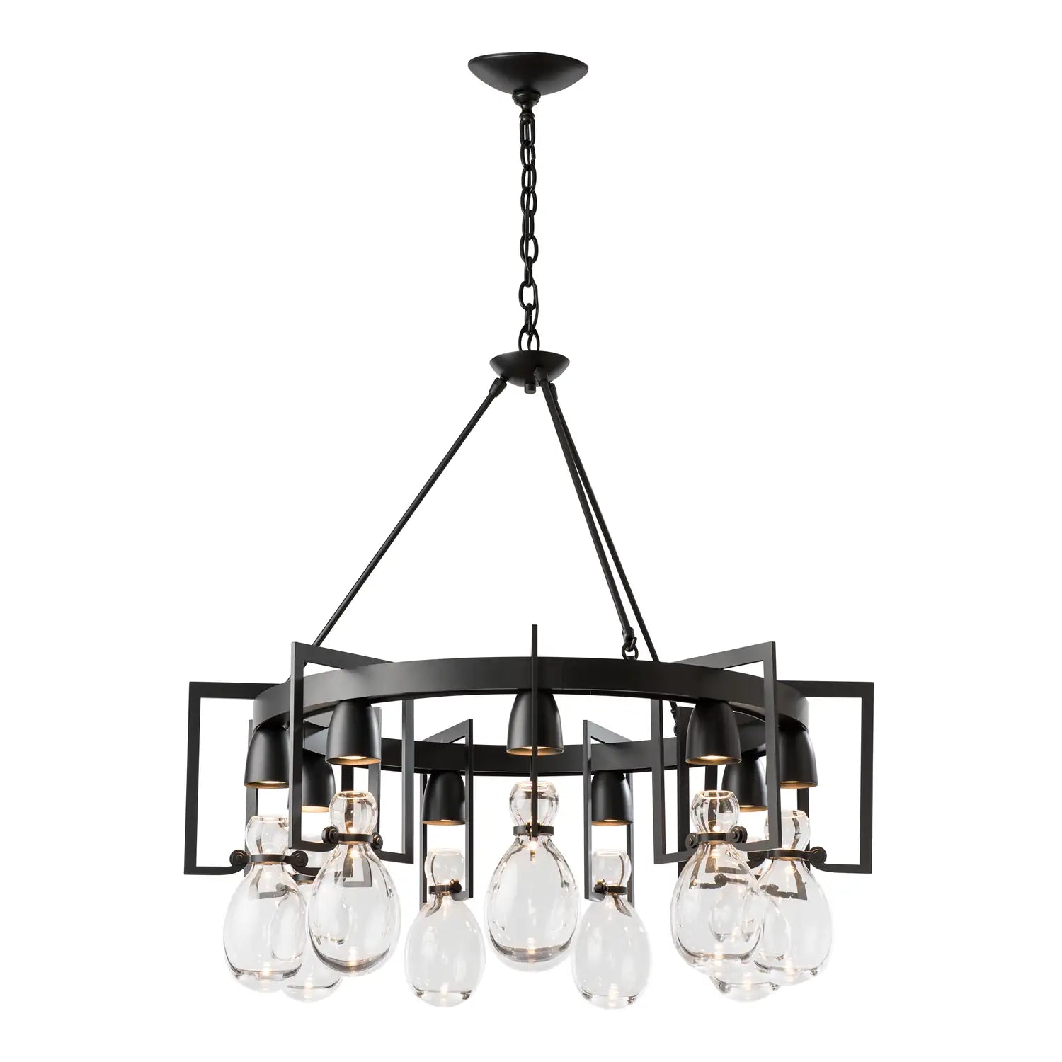 Hubbardton Forge, Apothecary Circular Chandelier, PENDANT LIGHT