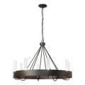 Hubbardton Forge, Banded Ring Chandelier, CHANDELIER LIGHT