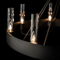 Hubbardton Forge, Banded Ring Chandelier, CHANDELIER LIGHT
