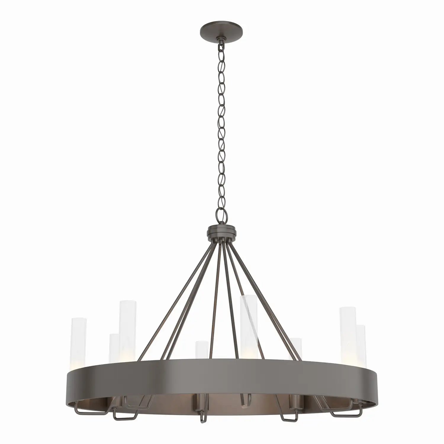 Hubbardton Forge, Banded Ring Chandelier, CHANDELIER LIGHT