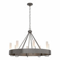 Hubbardton Forge, Banded Ring Chandelier, CHANDELIER LIGHT