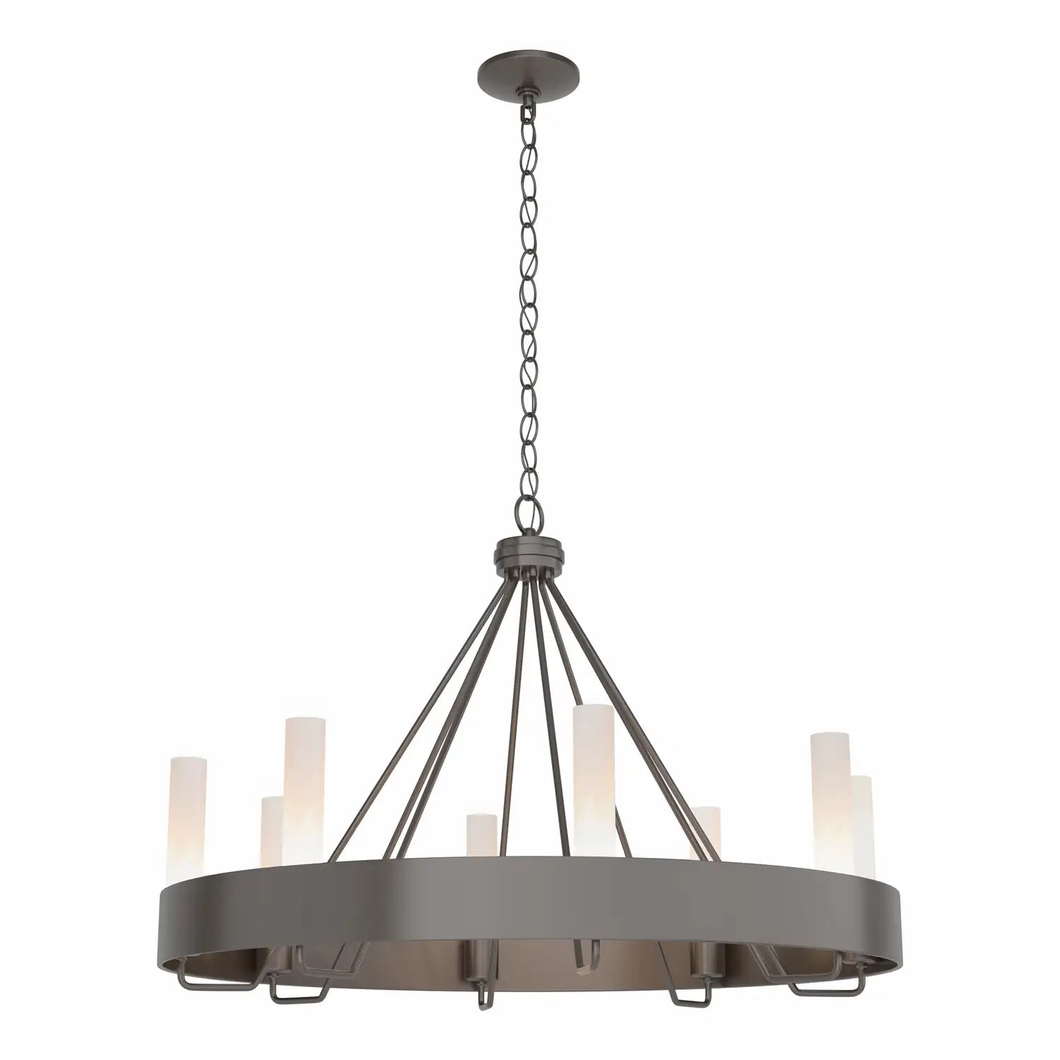 Hubbardton Forge, Banded Ring Chandelier, CHANDELIER LIGHT