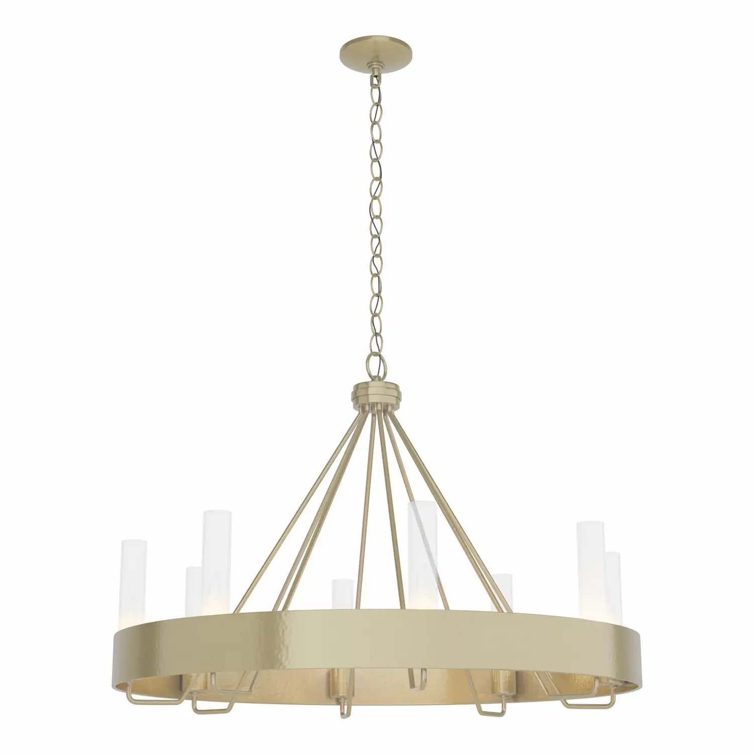 Hubbardton Forge, Banded Ring Chandelier, CHANDELIER LIGHT