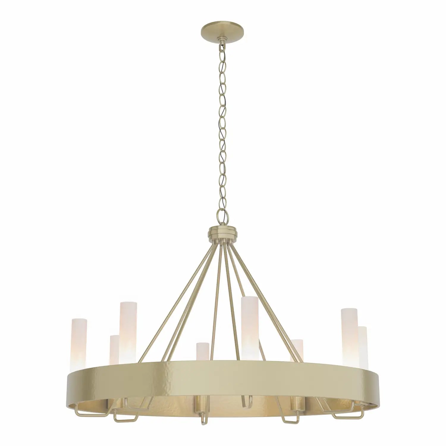 Hubbardton Forge, Banded Ring Chandelier, CHANDELIER LIGHT