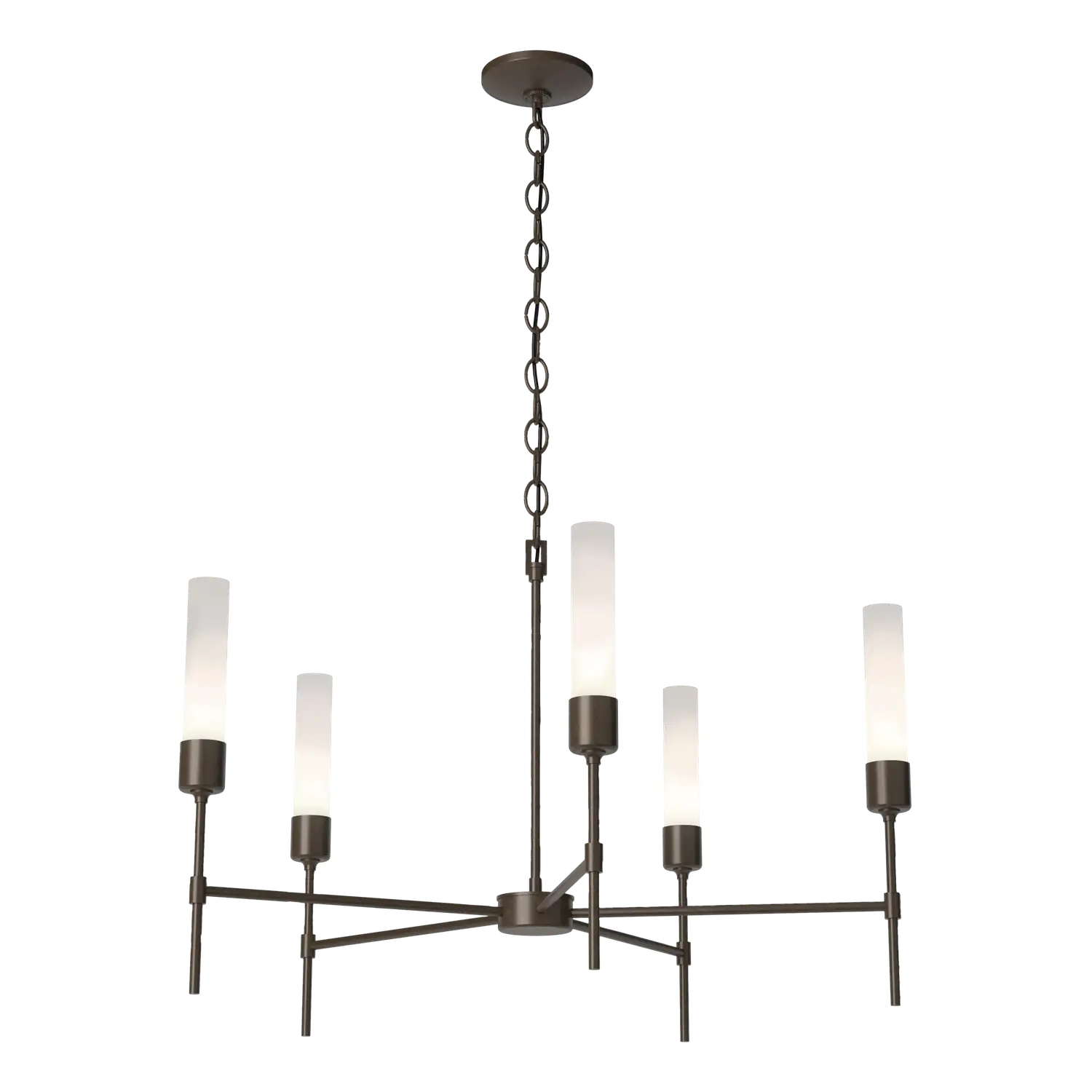 Hubbardton Forge, Vela 5 Arm Chandelier, CHANDELIER LIGHT