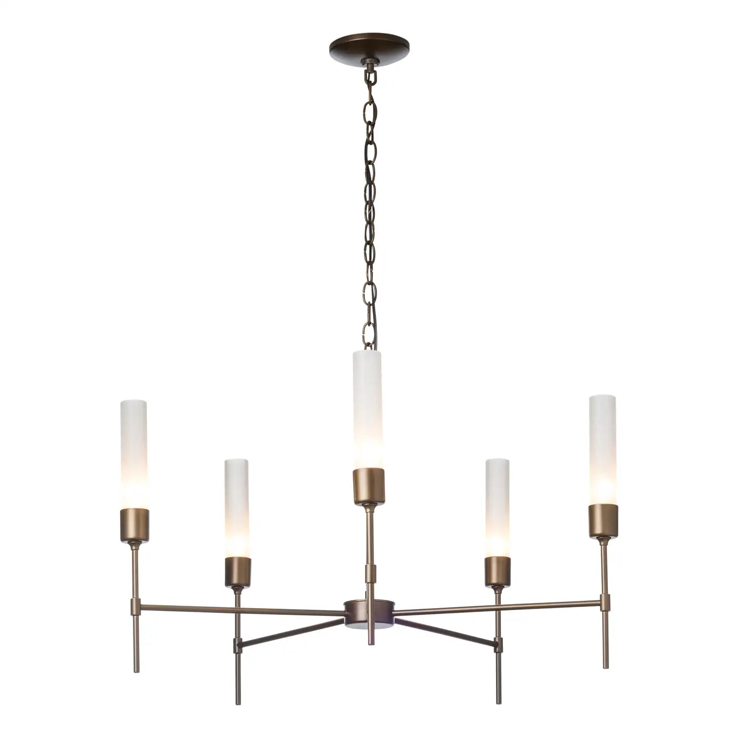 Hubbardton Forge, Vela 5 Arm Chandelier, CHANDELIER LIGHT