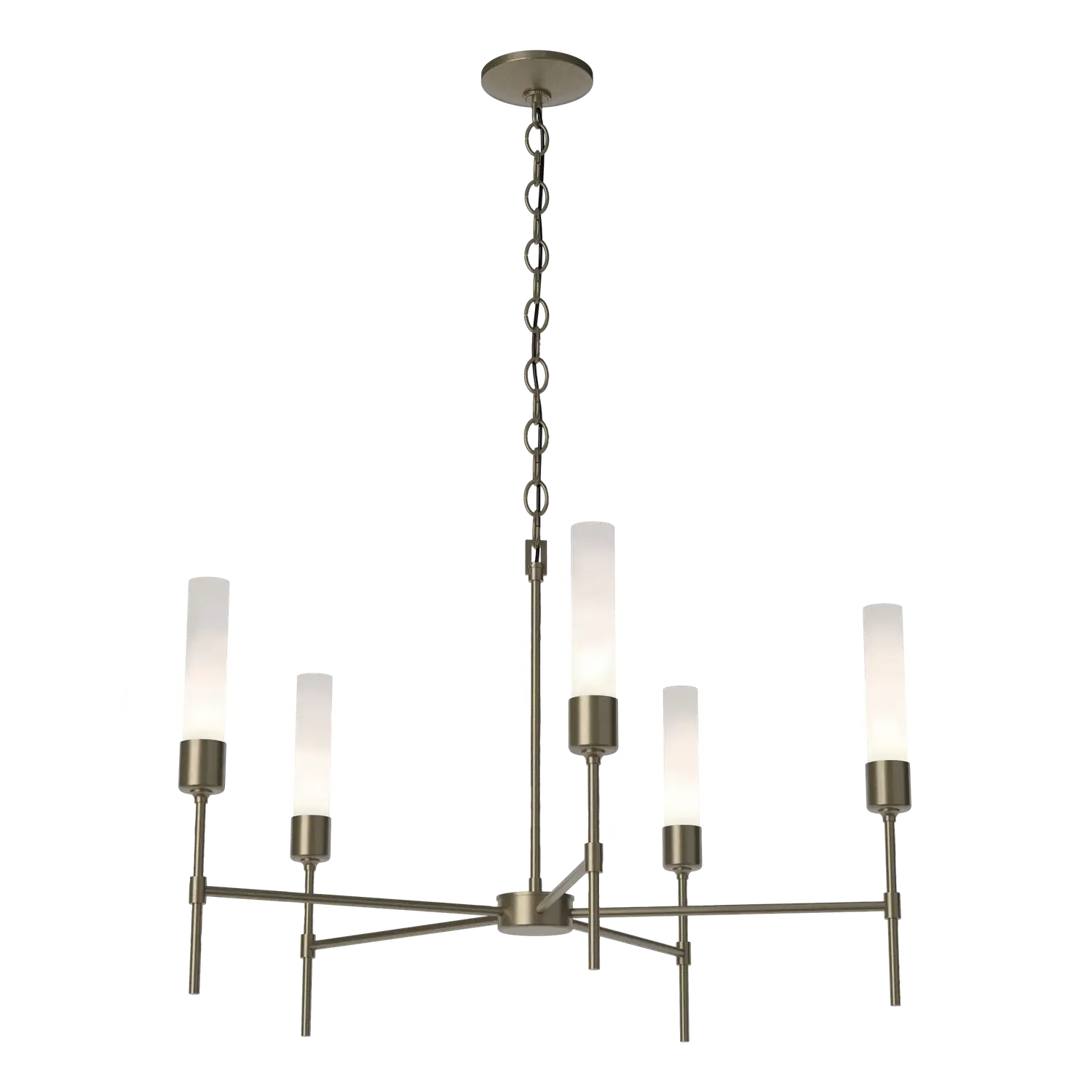 Hubbardton Forge, Vela 5 Arm Chandelier, CHANDELIER LIGHT