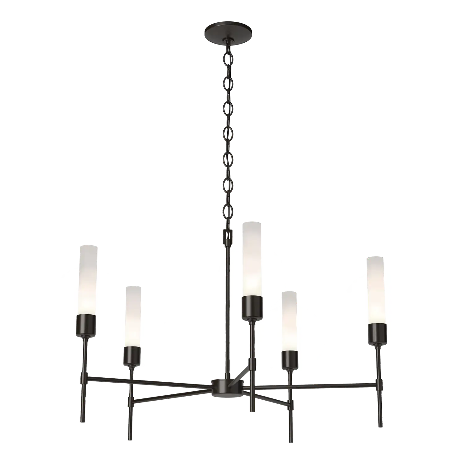 Hubbardton Forge, Vela 5 Arm Chandelier, CHANDELIER LIGHT