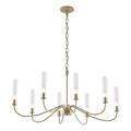 Hubbardton Forge, Grace 8-Arm Chandelier, CHANDELIER LIGHT