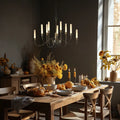 Hubbardton Forge, Lisse 10 Arm Chandelier, CHANDELIER LIGHT