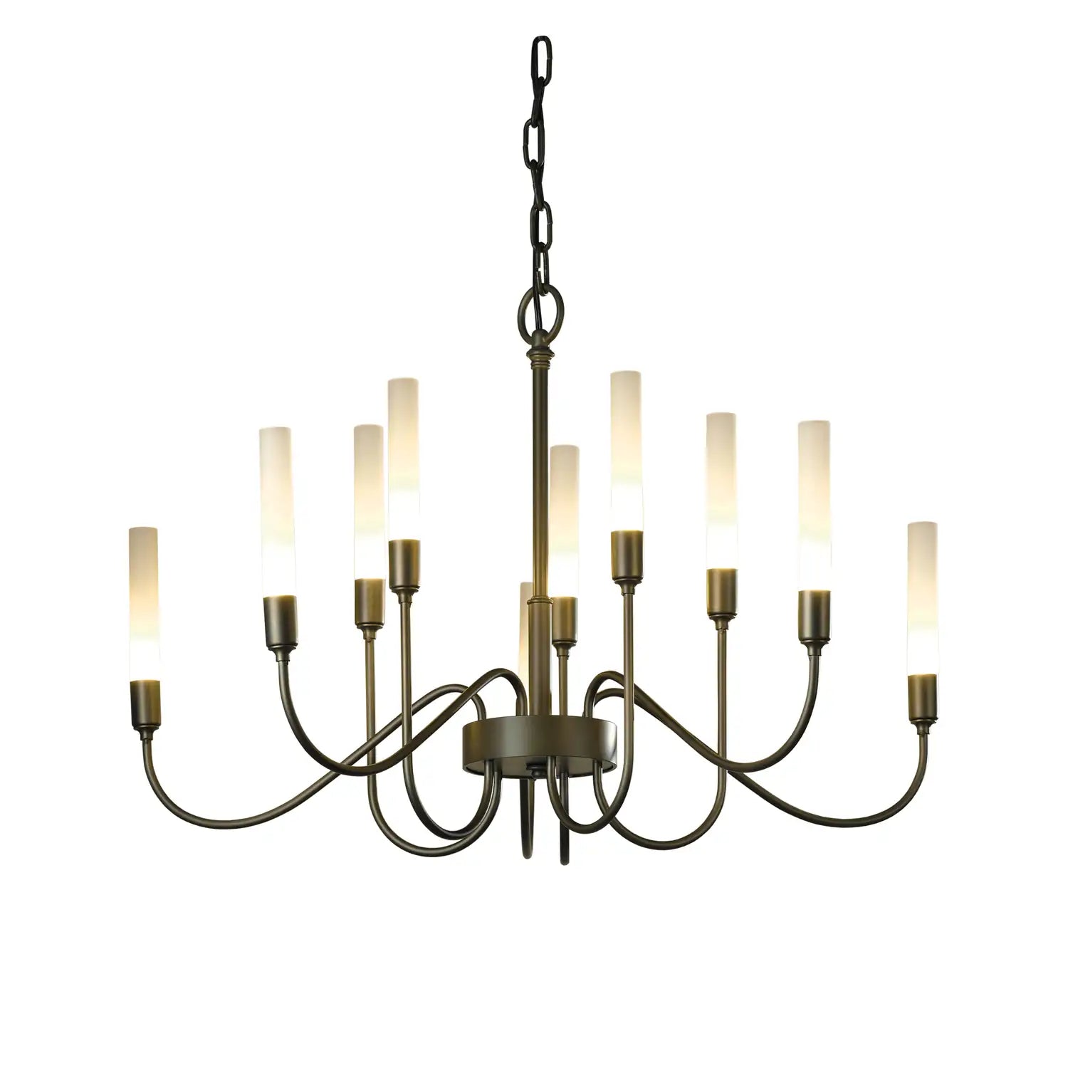 Hubbardton Forge, Lisse 10 Arm Chandelier, CHANDELIER LIGHT