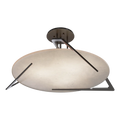 Hubbardton Forge, Callisto Semi-Flush, SEMI FLUSH MOUNT LIGHT