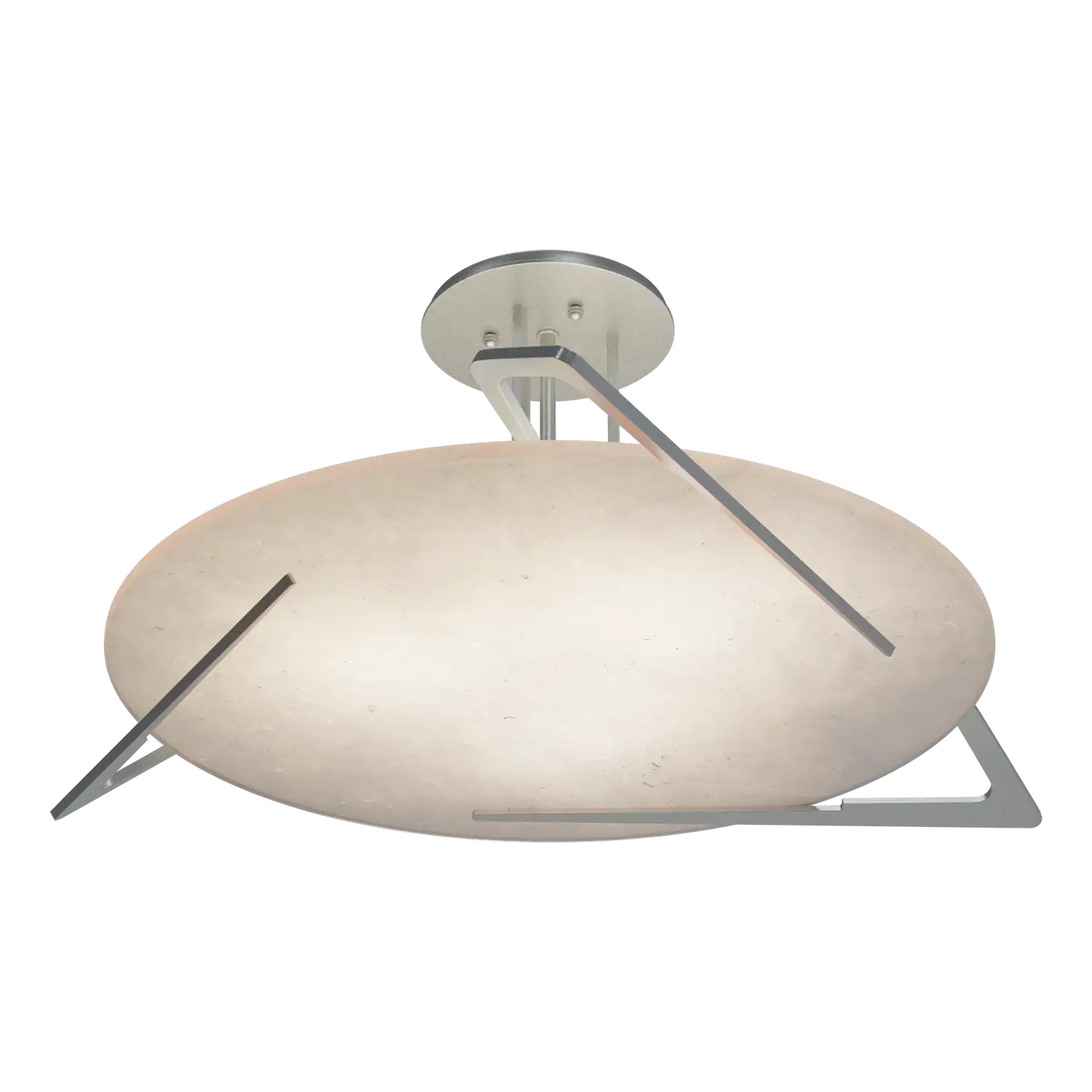 Hubbardton Forge, Callisto Semi-Flush, SEMI FLUSH MOUNT LIGHT