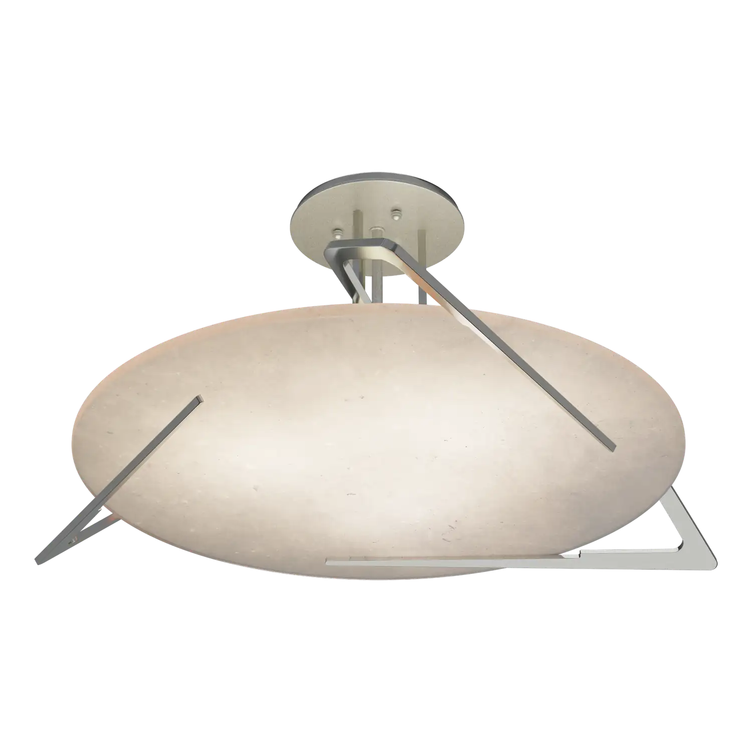 Hubbardton Forge, Callisto Semi-Flush, SEMI FLUSH MOUNT LIGHT