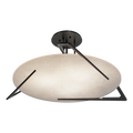 Hubbardton Forge, Callisto Semi-Flush, SEMI FLUSH MOUNT LIGHT