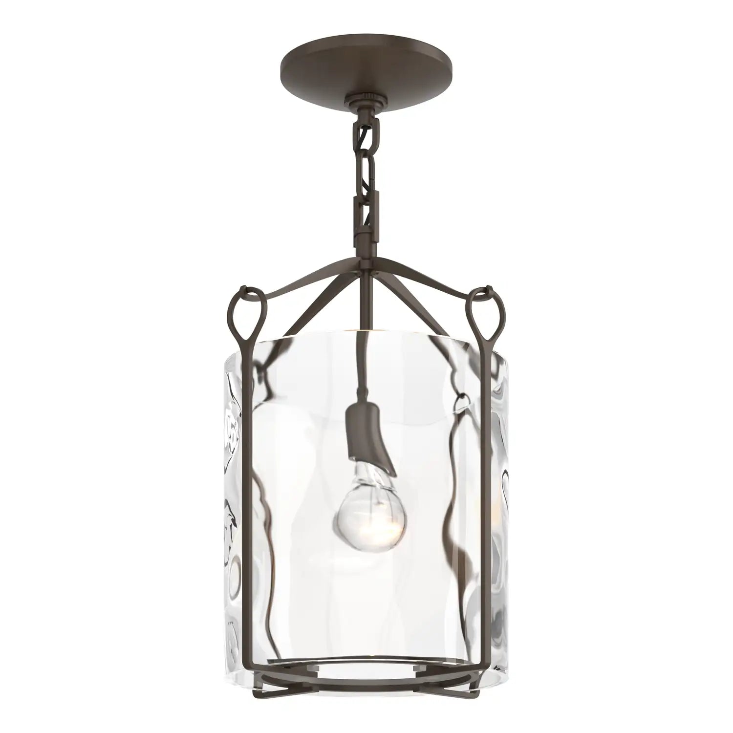 Hubbardton Forge, Bow Semi-Flush, SEMI FLUSH MOUNT LIGHT