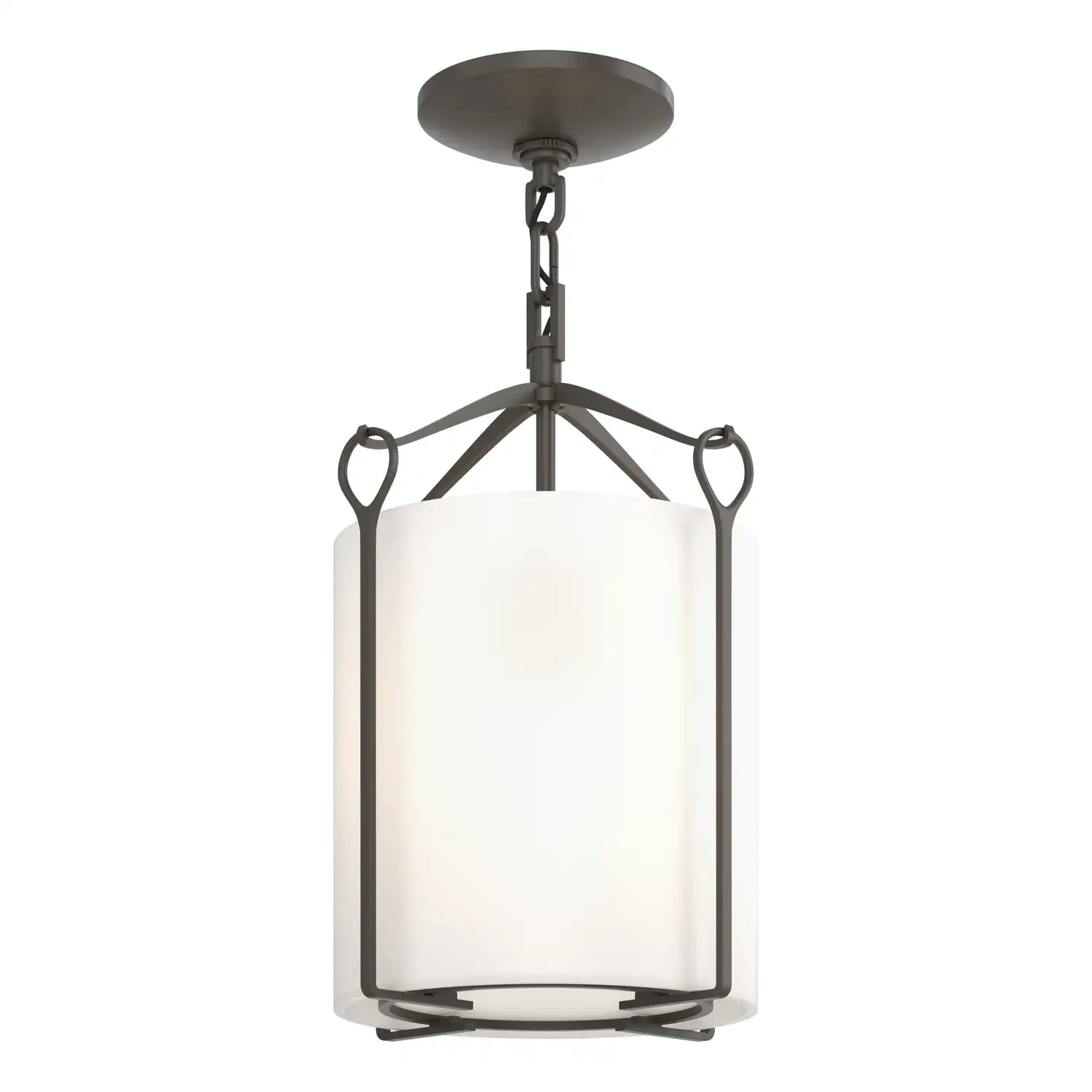 Hubbardton Forge, Bow Semi-Flush, SEMI FLUSH MOUNT LIGHT