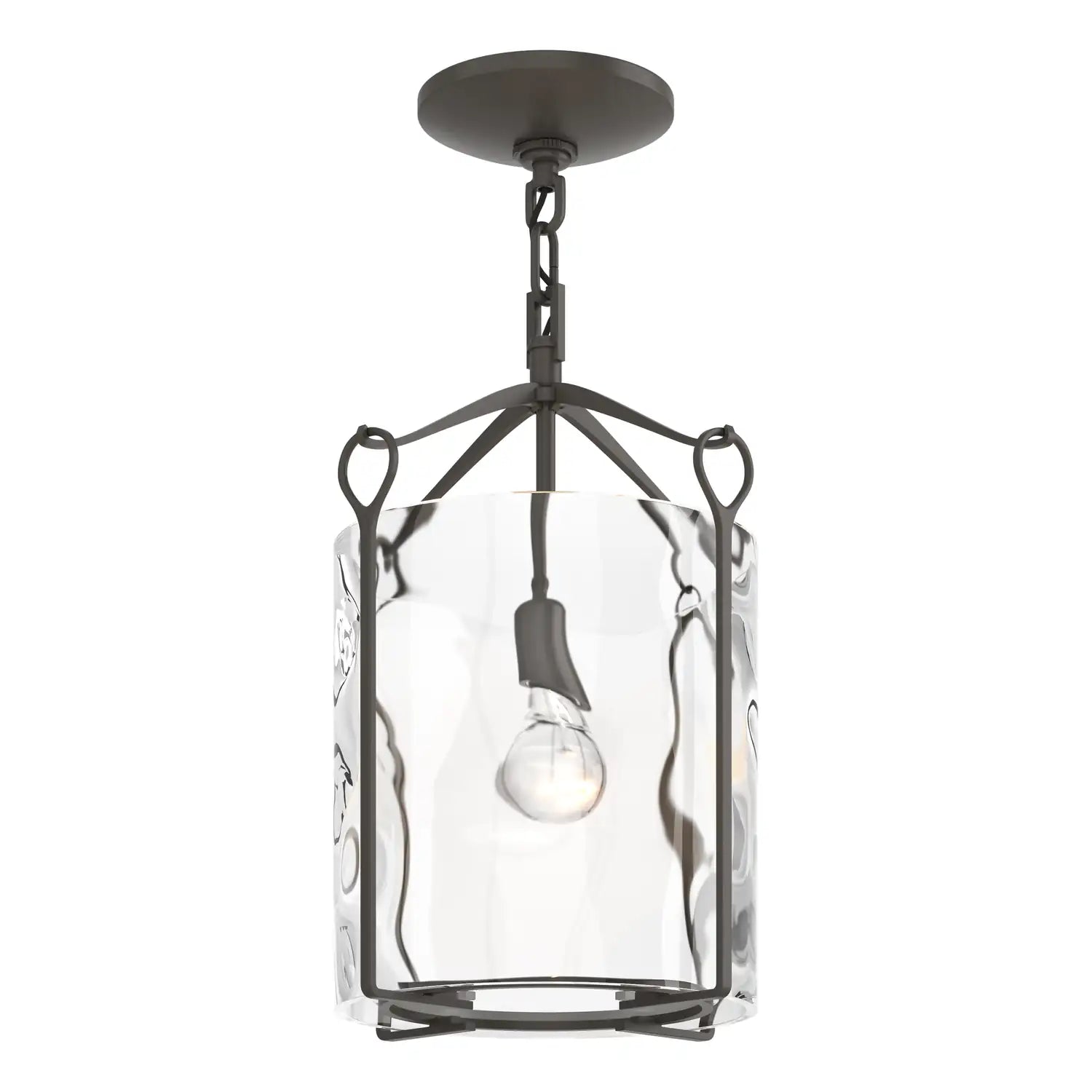 Hubbardton Forge, Bow Semi-Flush, SEMI FLUSH MOUNT LIGHT