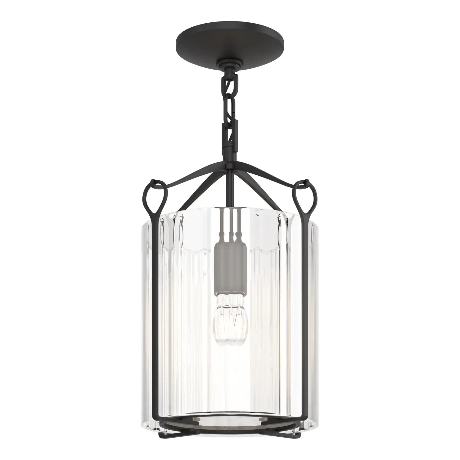 Hubbardton Forge, Bow Semi-Flush, SEMI FLUSH MOUNT LIGHT