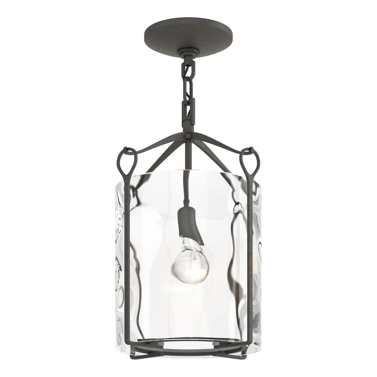 Hubbardton Forge, Bow Semi-Flush, SEMI FLUSH MOUNT LIGHT