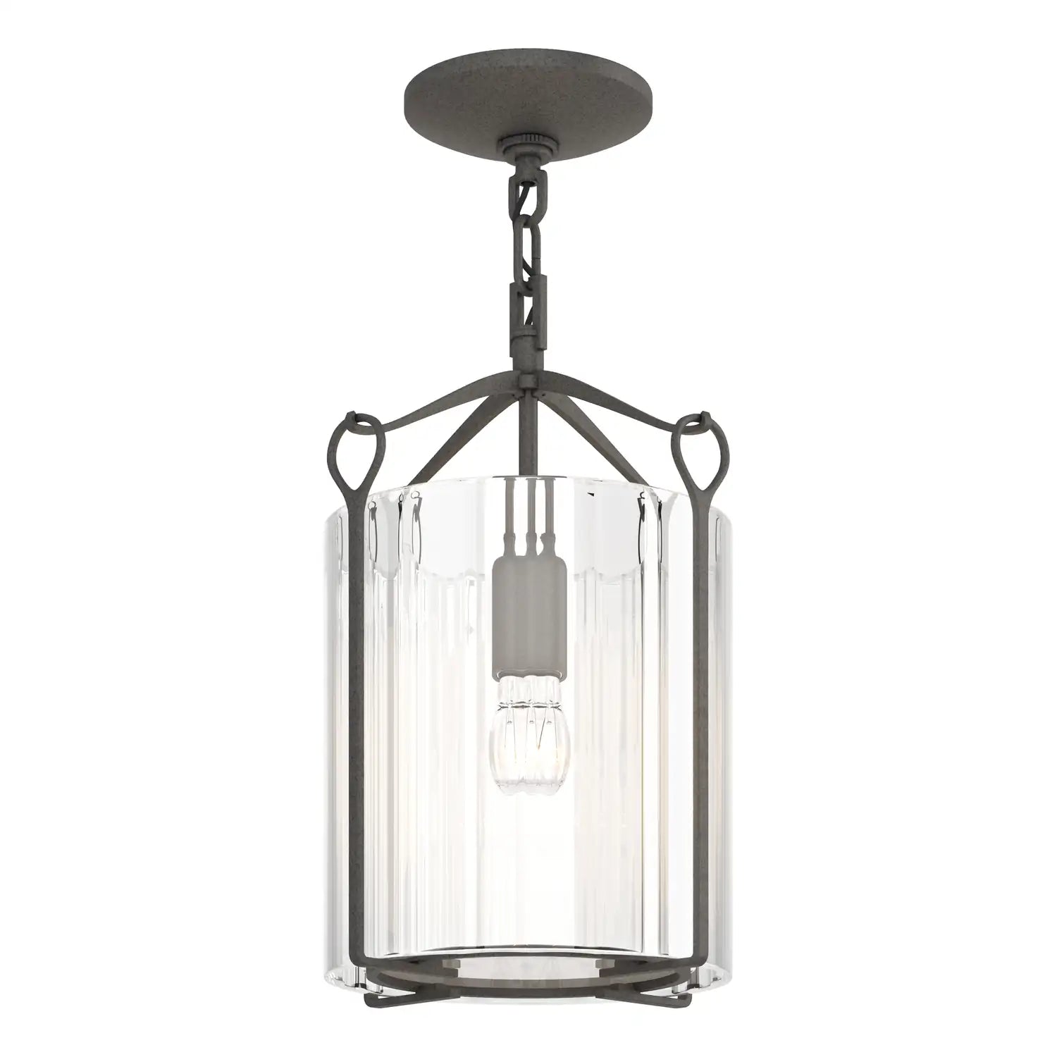 Hubbardton Forge, Bow Semi-Flush, SEMI FLUSH MOUNT LIGHT