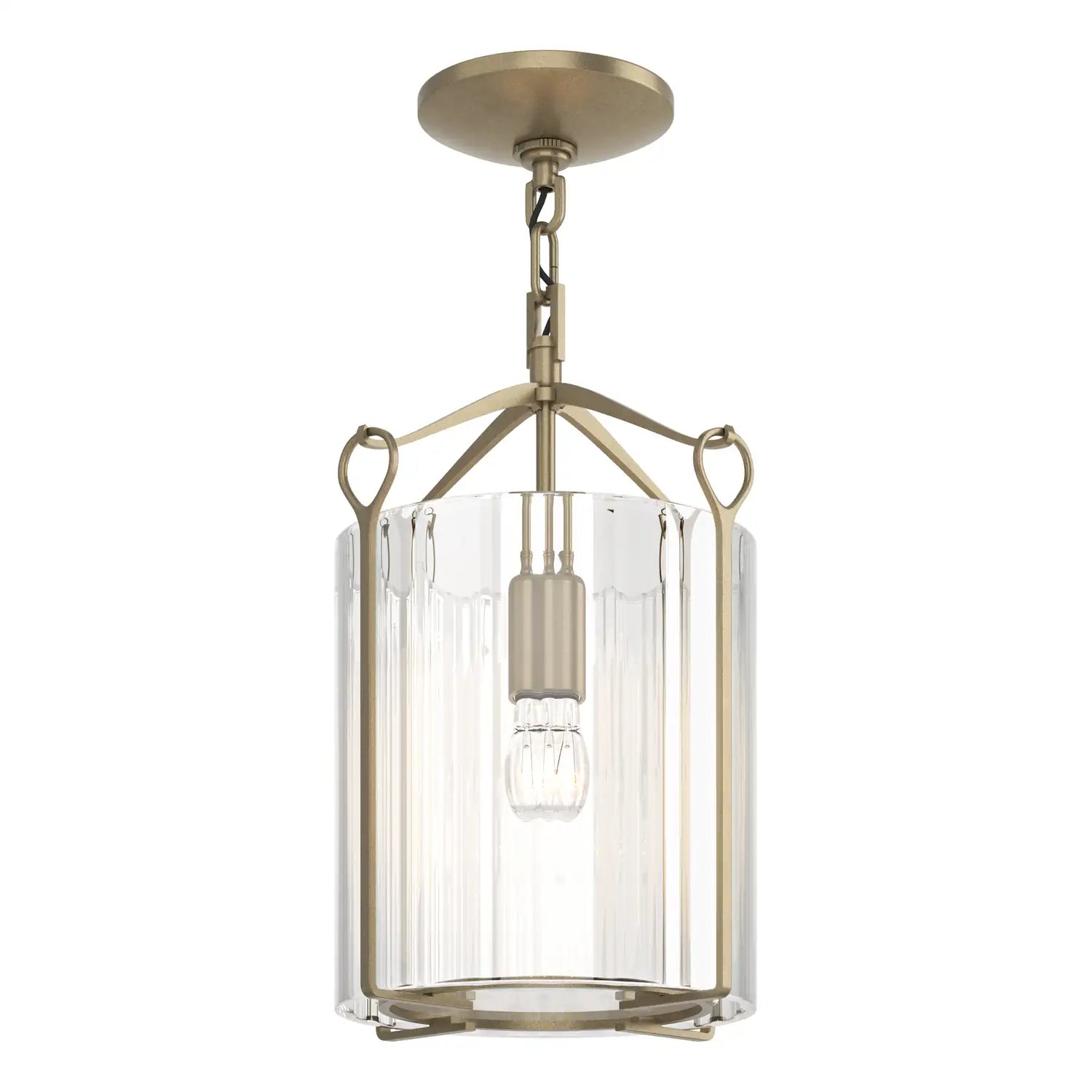 Hubbardton Forge, Bow Semi-Flush, SEMI FLUSH MOUNT LIGHT