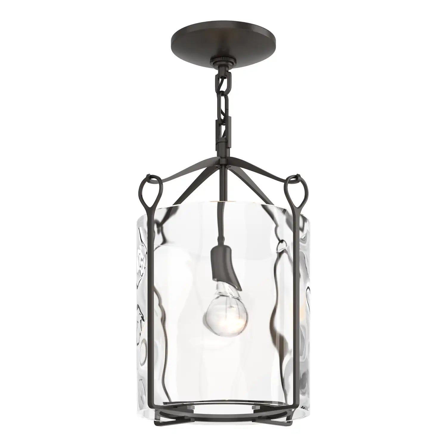 Hubbardton Forge, Bow Semi-Flush, SEMI FLUSH MOUNT LIGHT