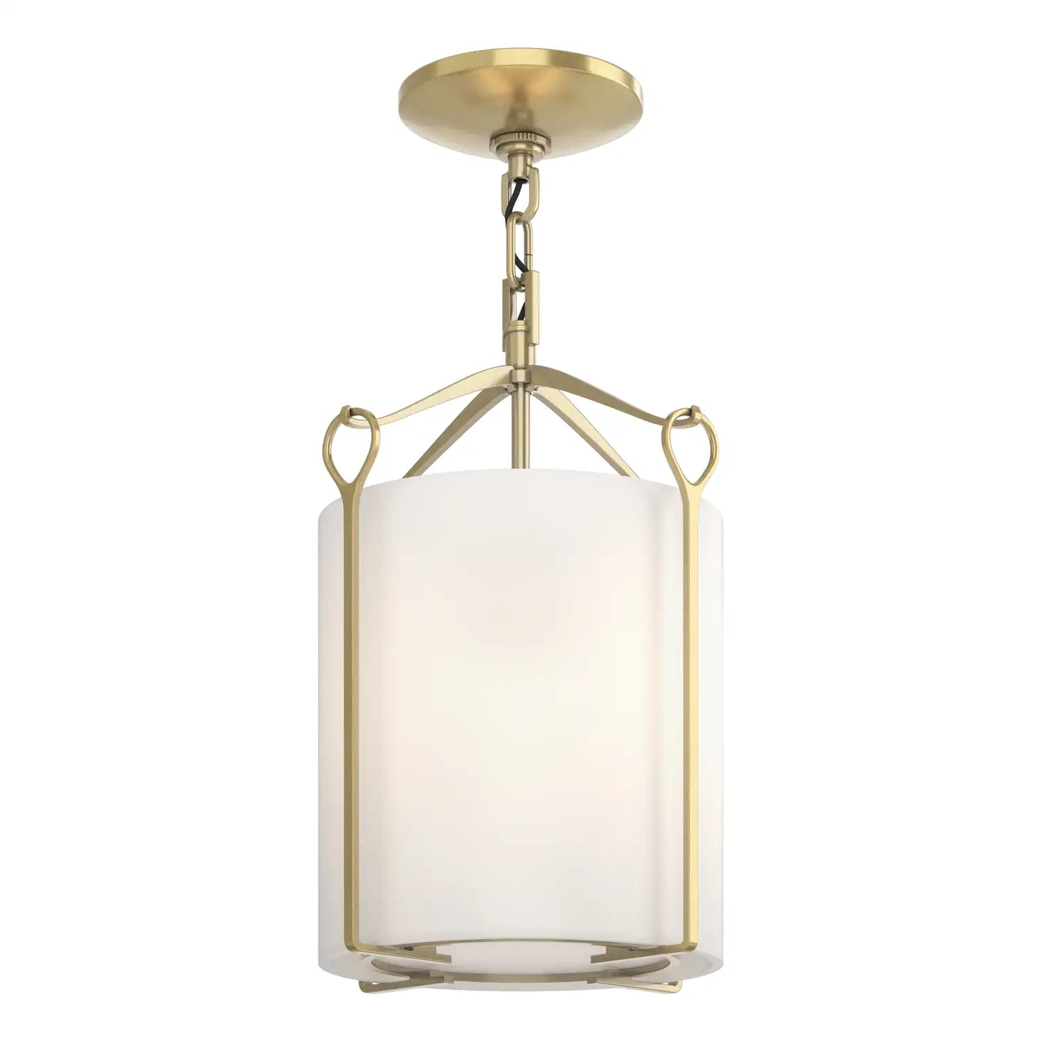 Hubbardton Forge, Bow Semi-Flush, SEMI FLUSH MOUNT LIGHT