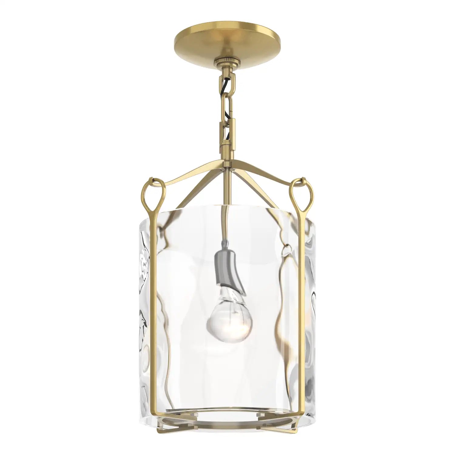 Hubbardton Forge, Bow Semi-Flush, SEMI FLUSH MOUNT LIGHT