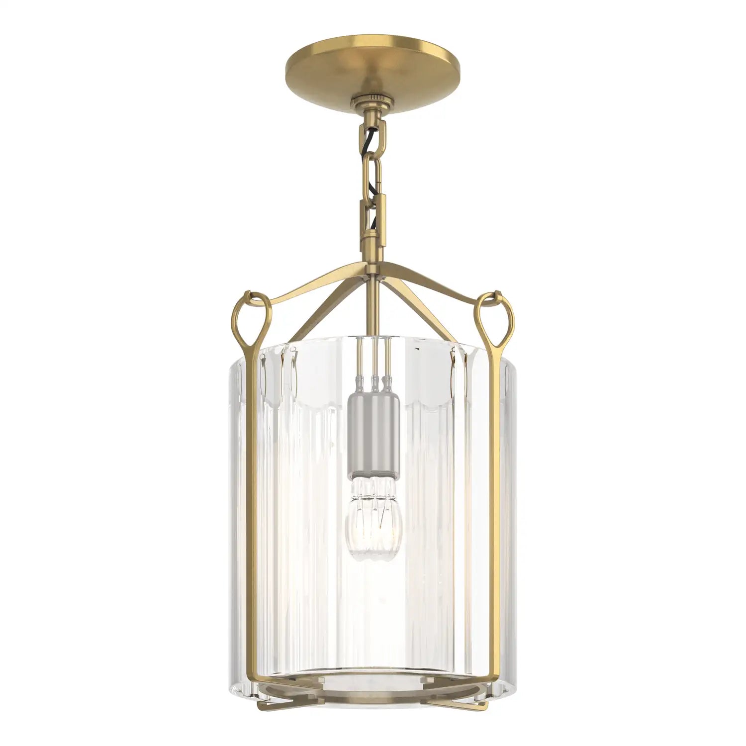 Hubbardton Forge, Bow Semi-Flush, SEMI FLUSH MOUNT LIGHT