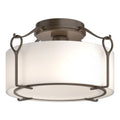 Hubbardton Forge, Bow Semi-Flush, SEMI FLUSH MOUNT LIGHT