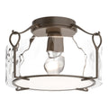 Hubbardton Forge, Bow Semi-Flush, SEMI FLUSH MOUNT LIGHT