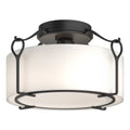 Hubbardton Forge, Bow Semi-Flush, SEMI FLUSH MOUNT LIGHT