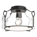 Hubbardton Forge, Bow Semi-Flush, SEMI FLUSH MOUNT LIGHT