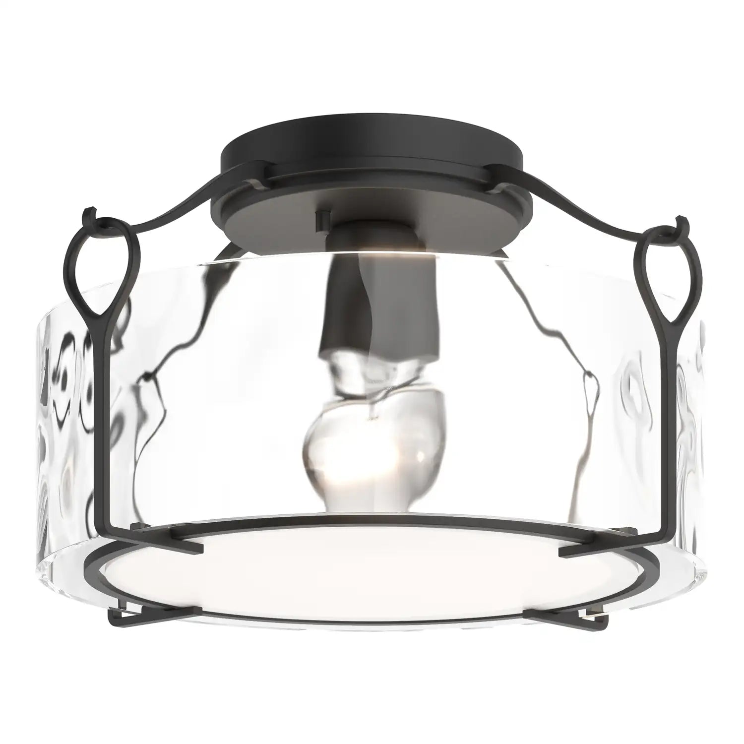 Hubbardton Forge, Bow Semi-Flush, SEMI FLUSH MOUNT LIGHT