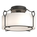 Hubbardton Forge, Bow Semi-Flush, SEMI FLUSH MOUNT LIGHT
