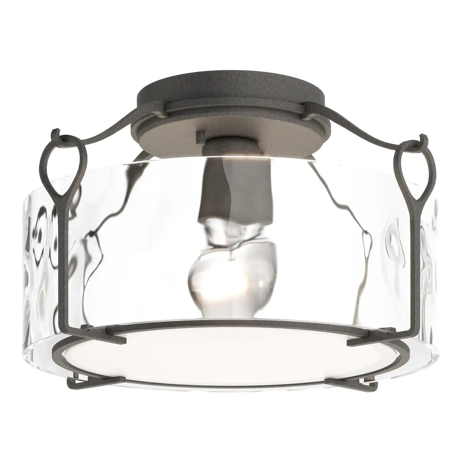 Hubbardton Forge, Bow Semi-Flush, SEMI FLUSH MOUNT LIGHT
