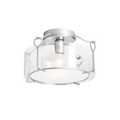 Hubbardton Forge, Bow Semi-Flush, SEMI FLUSH MOUNT LIGHT