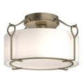 Hubbardton Forge, Bow Semi-Flush, SEMI FLUSH MOUNT LIGHT