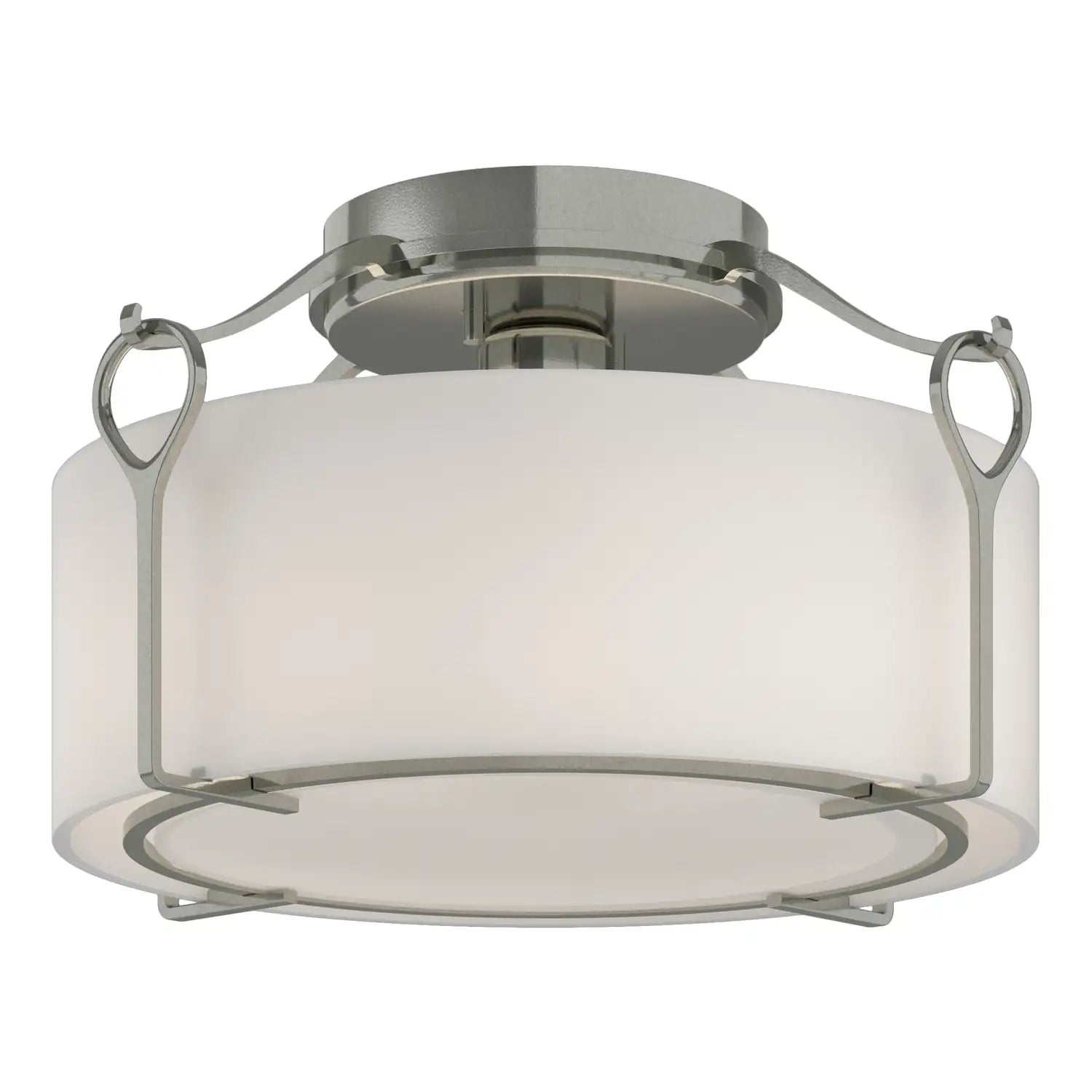 Hubbardton Forge, Bow Semi-Flush, SEMI FLUSH MOUNT LIGHT