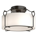 Hubbardton Forge, Bow Semi-Flush, SEMI FLUSH MOUNT LIGHT