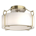 Hubbardton Forge, Bow Semi-Flush, SEMI FLUSH MOUNT LIGHT