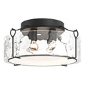 Hubbardton Forge, Bow Semi-Flush, SEMI FLUSH MOUNT LIGHT